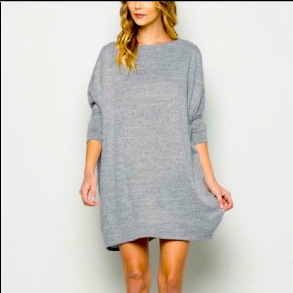 Tyli Tapered Hem Tunic Dress